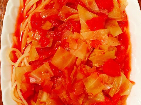 野菜たっぷりのトマトスープパスタ